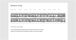 Desktop Screenshot of barbicanliving.co.uk